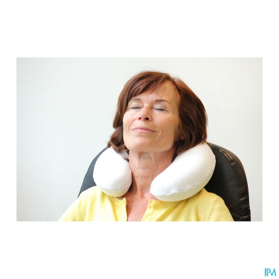 Adhome Nekkussen Traagschuim Visco 50+hoes Velour Adhome Nekkussen Traagschuim Visco 50+hoes Velour
