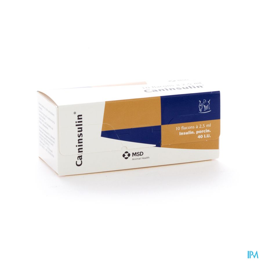 Caninsulin Insulinespuit 40iu/1ml 10x2,5ml Caninsulin Insulinespuit 40iu/1ml 10x2,5ml