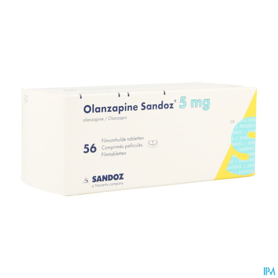 Olanzapine 5mg Sandoz Comp Pell 56 Olanzapine 5mg Sandoz Comp Pell 56