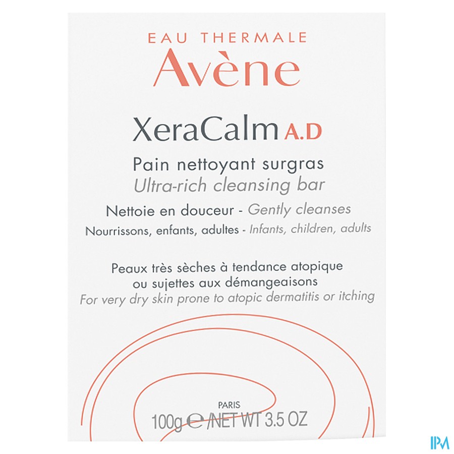 Avene Xeracalm Ad Wasstuk Overvet 100g