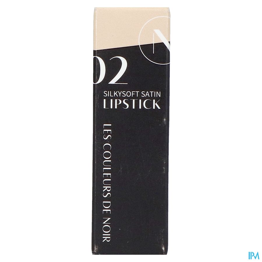 Couleurs De Noir Silkysoft Satin Lipstick 02 2