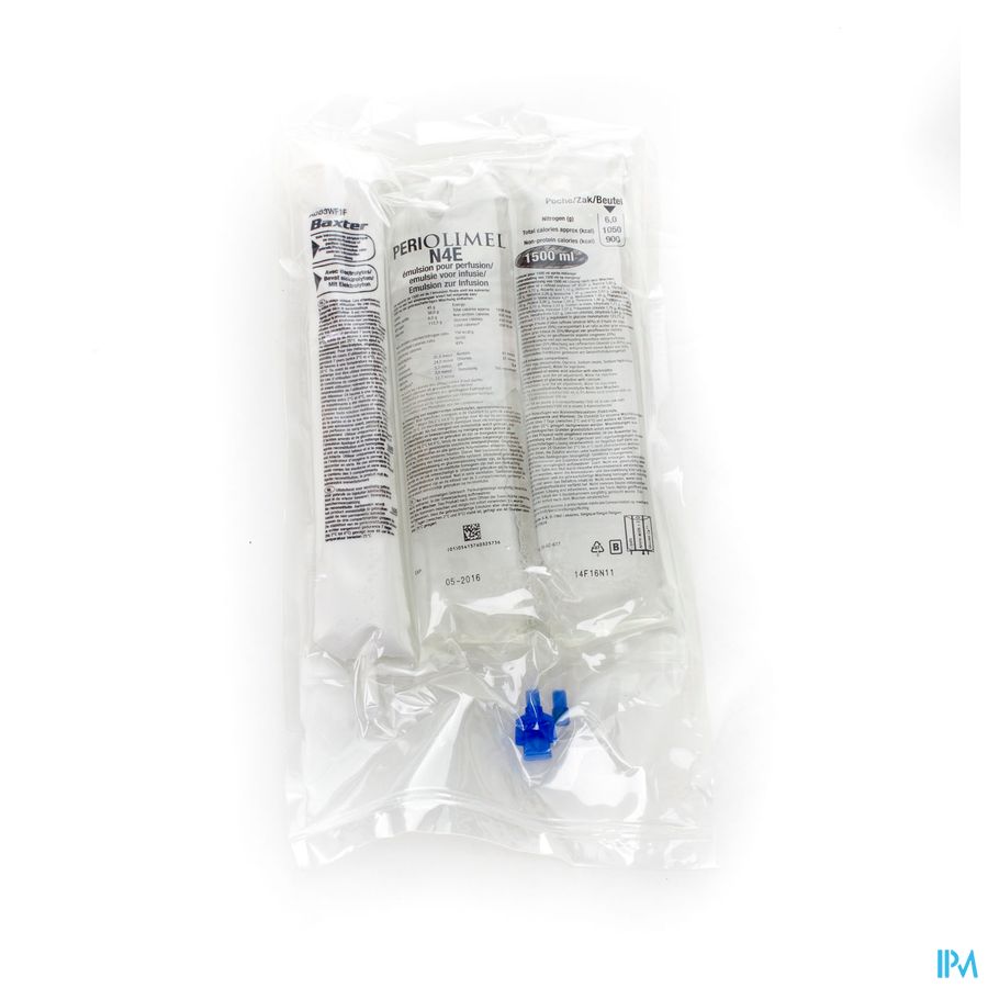 Periolimel N4e 600 E Baxter 4 X 1,5l