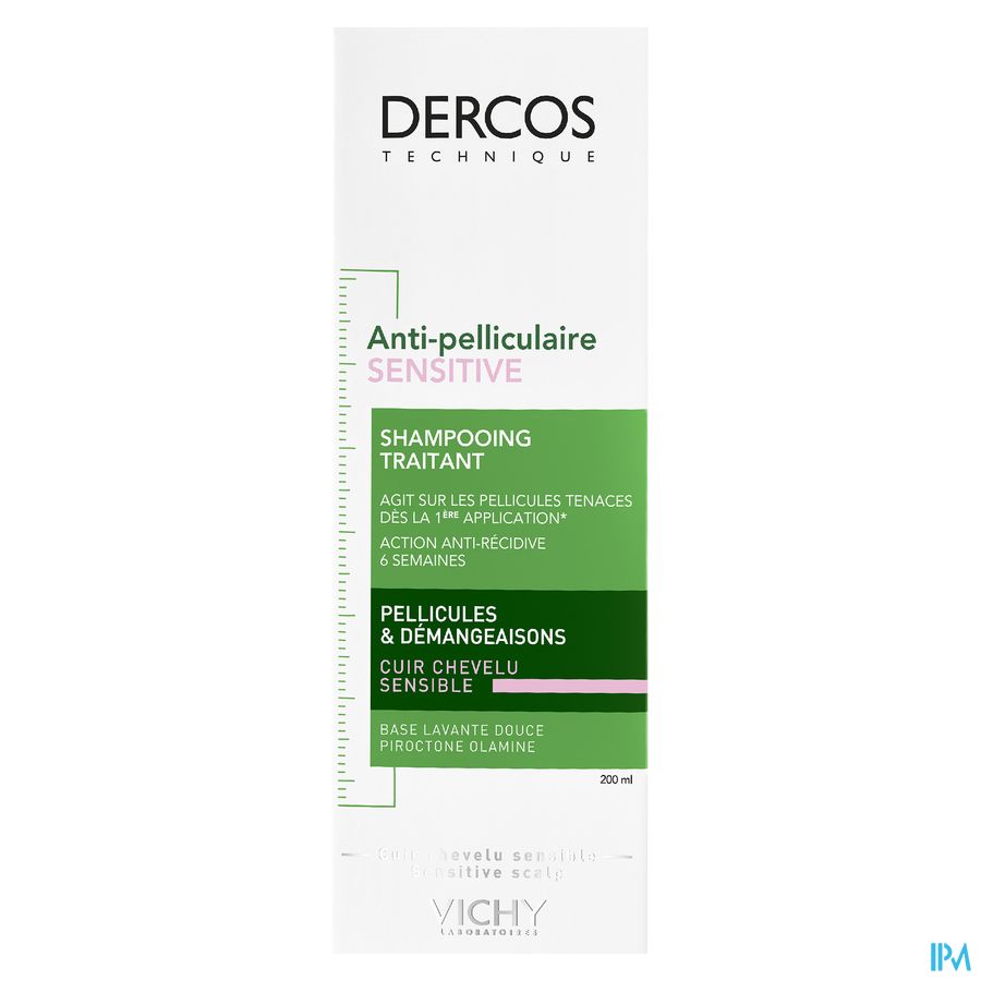 Vichy Dercos A/pell Sens Sh 200ml 4