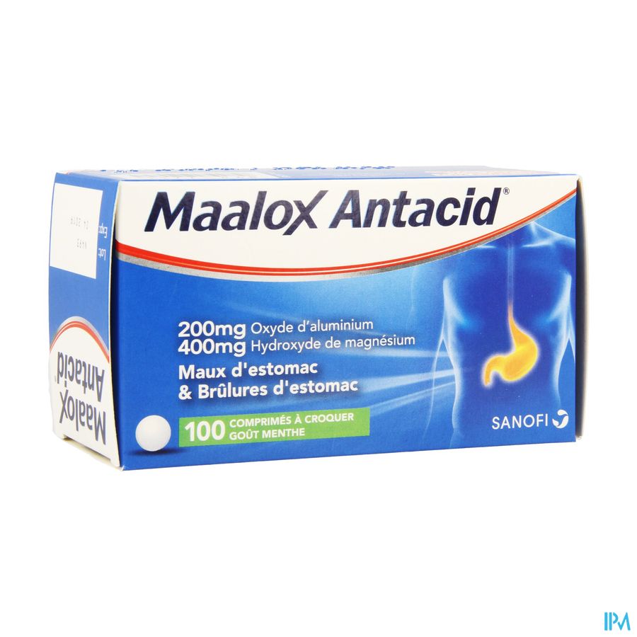 Maalox Antacid 200/400 Comp 100