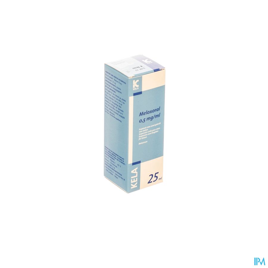 Meloxoral 0,5mg/ml Susp Ora Kat Fl 25ml Meloxoral 0,5mg/ml Susp Ora Kat Fl 25ml