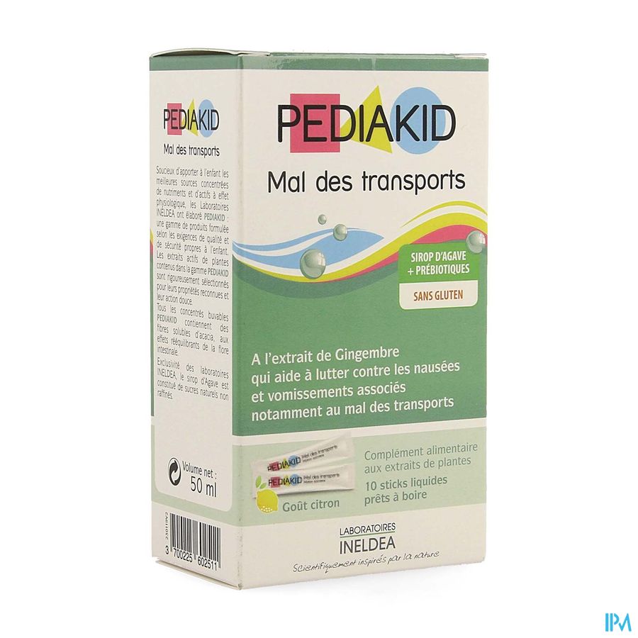 Pediakid Mal Transports Stick 10x5ml