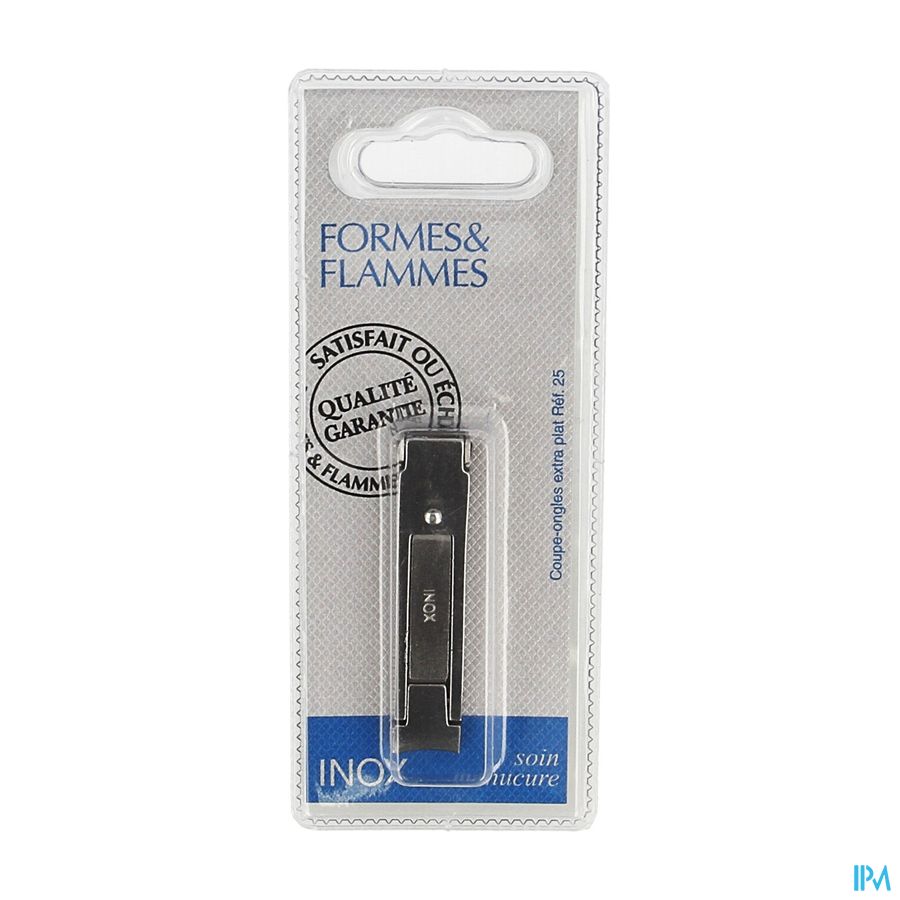 Formes&flammes 25 Nagelknipper Inox Plat