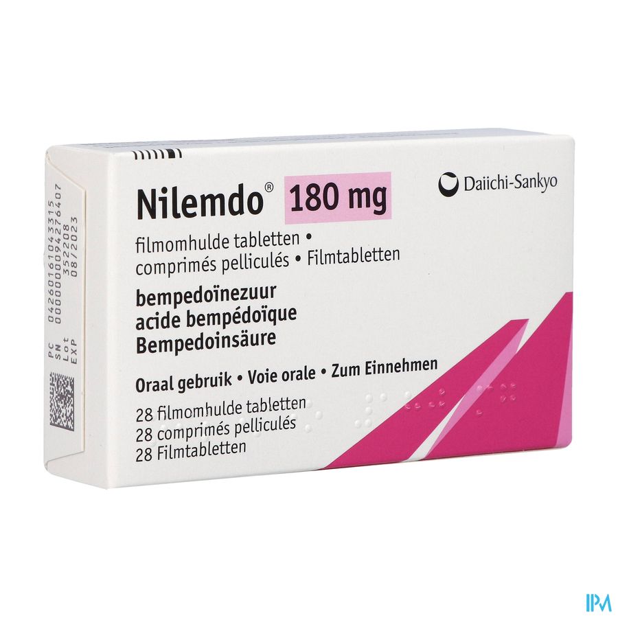Nilemdo 180mg Comp Pell 28 Nilemdo 180mg Comp Pell 28