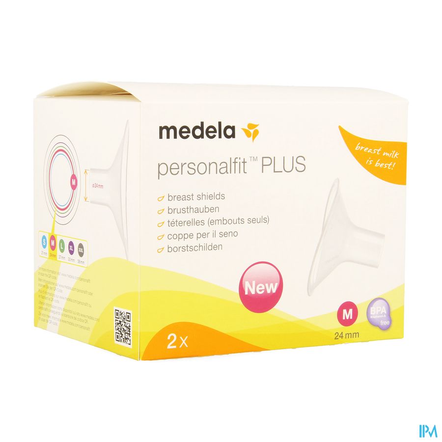 Medela Borstschild Personal Fit Plus M 24mm 1p 1