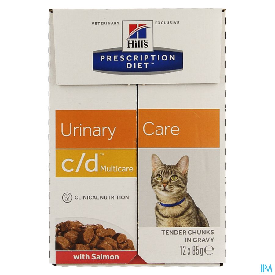 Hills Prescrip.diet Feline Cd Salmon 12x85g 1882u 2