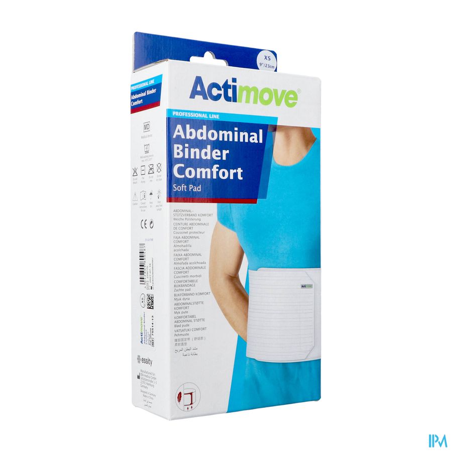 Actimove Abdominal Binder Comfort 23cm Xs 1 Actimove Abdominal Binder Comfort 23cm Xs 1