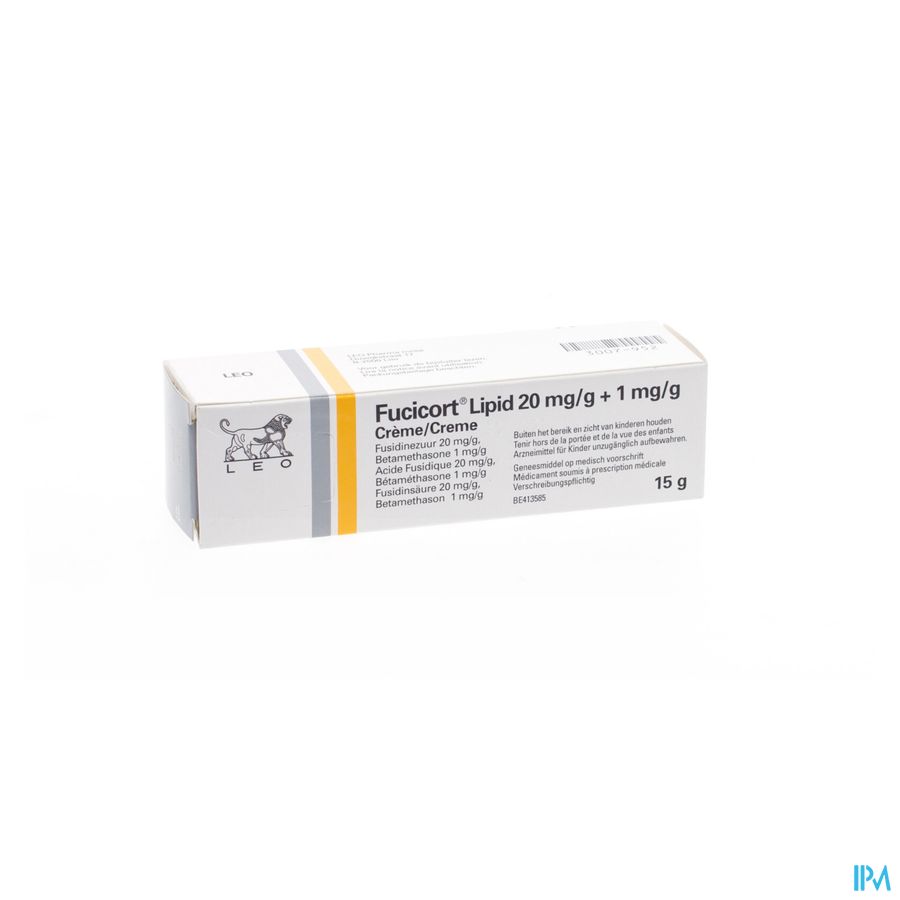 Fucicort Lipid 20mg/g + 1mg/g Creme Tube 15g Fucicort Lipid 20mg/g + 1mg/g Creme Tube 15g