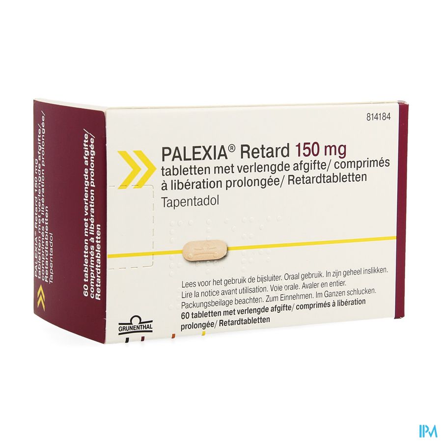 Palexia Retard 150mg Comp 60 X 150mg Ud Palexia Retard 150mg Comp 60 X 150mg Ud