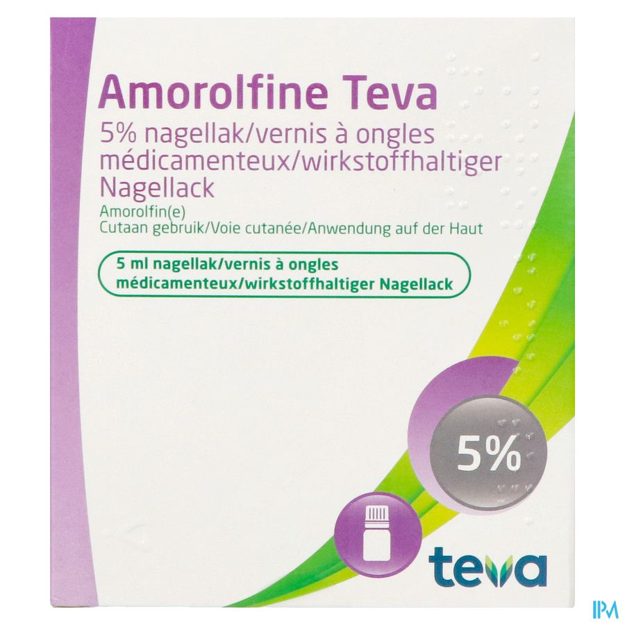 Amorolfine Teva Vernis A Ongles Medical 1 X 5ml