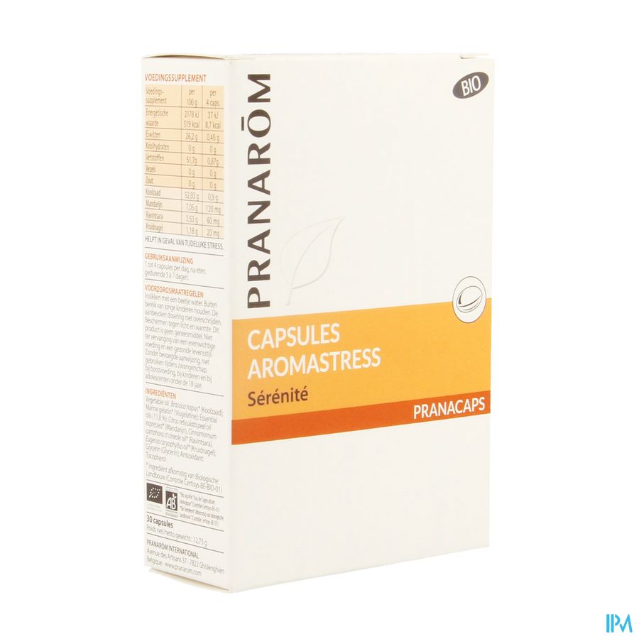 Aromastress Bio Blister Caps 2x15 Pranarom