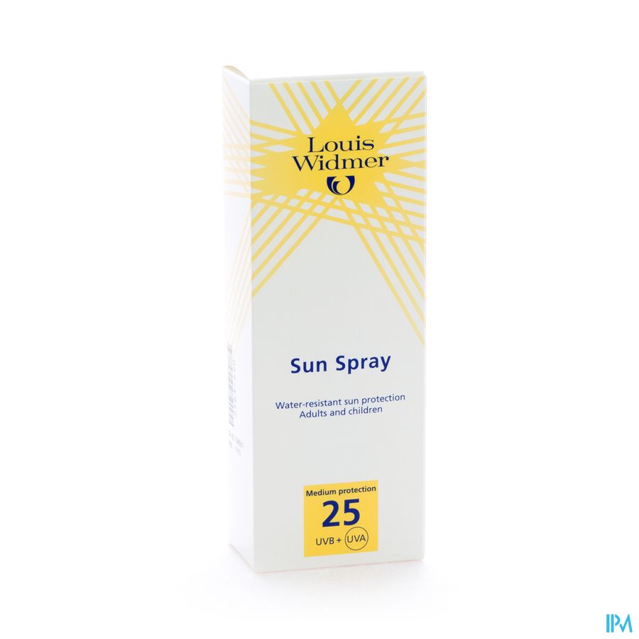 Widmer Sun Spray 25 Parf Fl 150ml 1