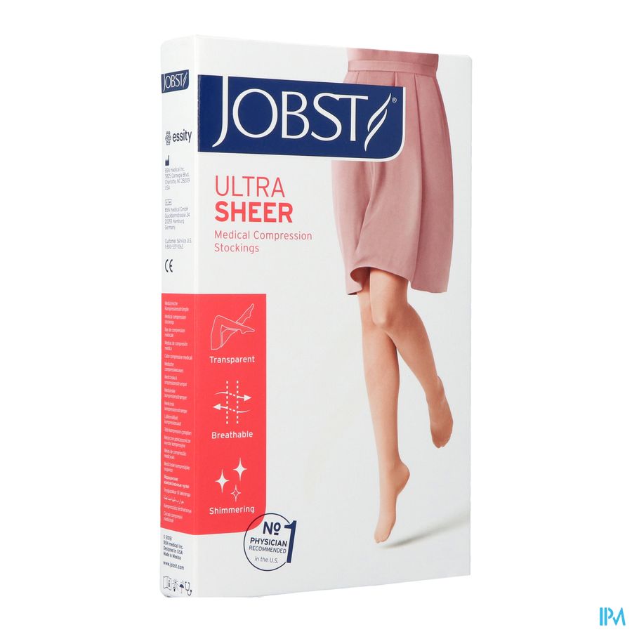 Jobst Ultrasheer Comf.k1 Kniekous Suntan Xl