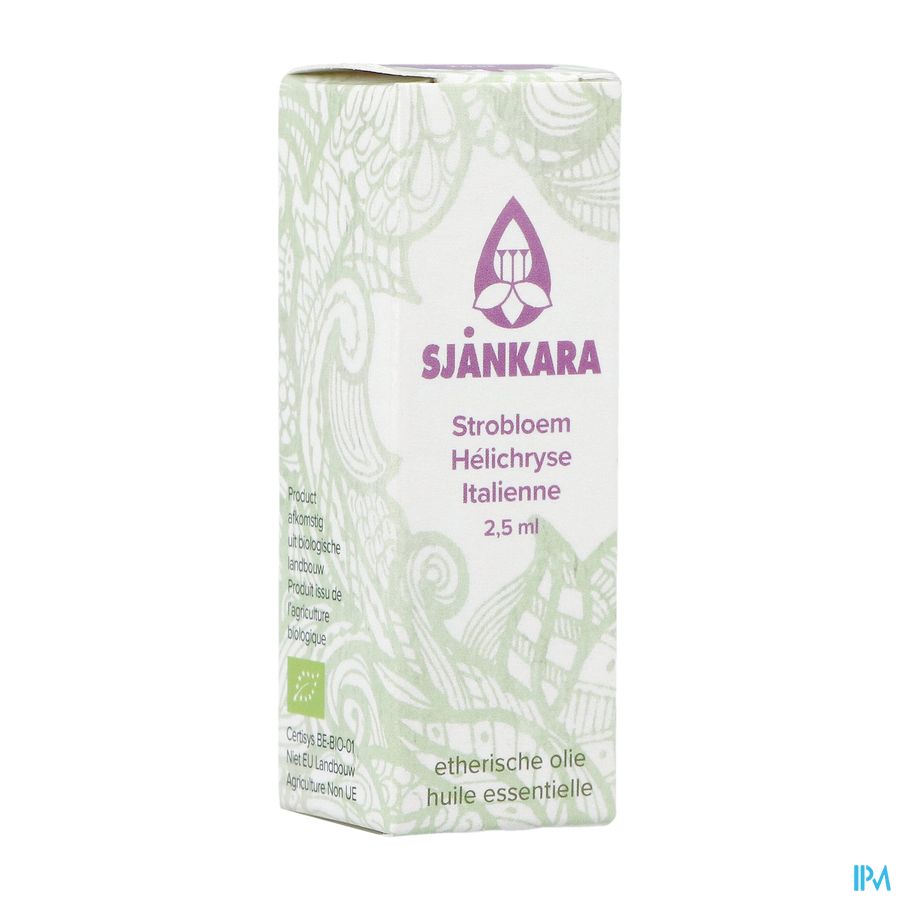 Sjankara Strobloem Ess. Olie Bio 2,5ml Sjankara Strobloem Ess. Olie Bio 2,5ml
