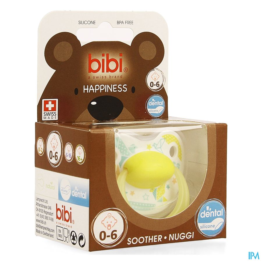 Bibi Sucette Hp Dental Favourites 0-6m