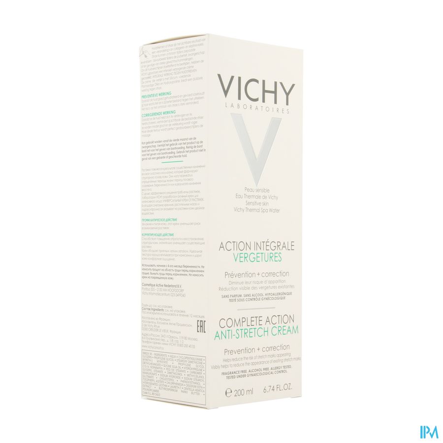 Vichy Soin Corp. Action Integrale Vergetures 200ml