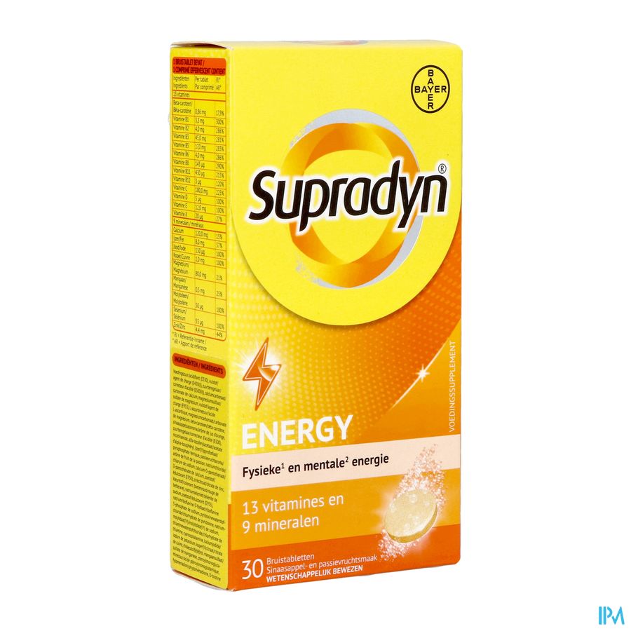 Supradyn Energy Bruistabletten 30 Nf Verv.3150257 Supradyn Energy Bruistabletten 30 Nf Verv.3150257