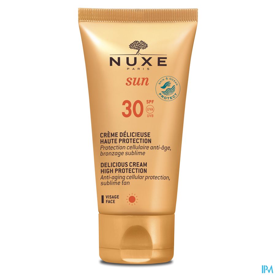Nuxe Sun Cr Delicieuse Haut Protect.vis. Ip30 50ml