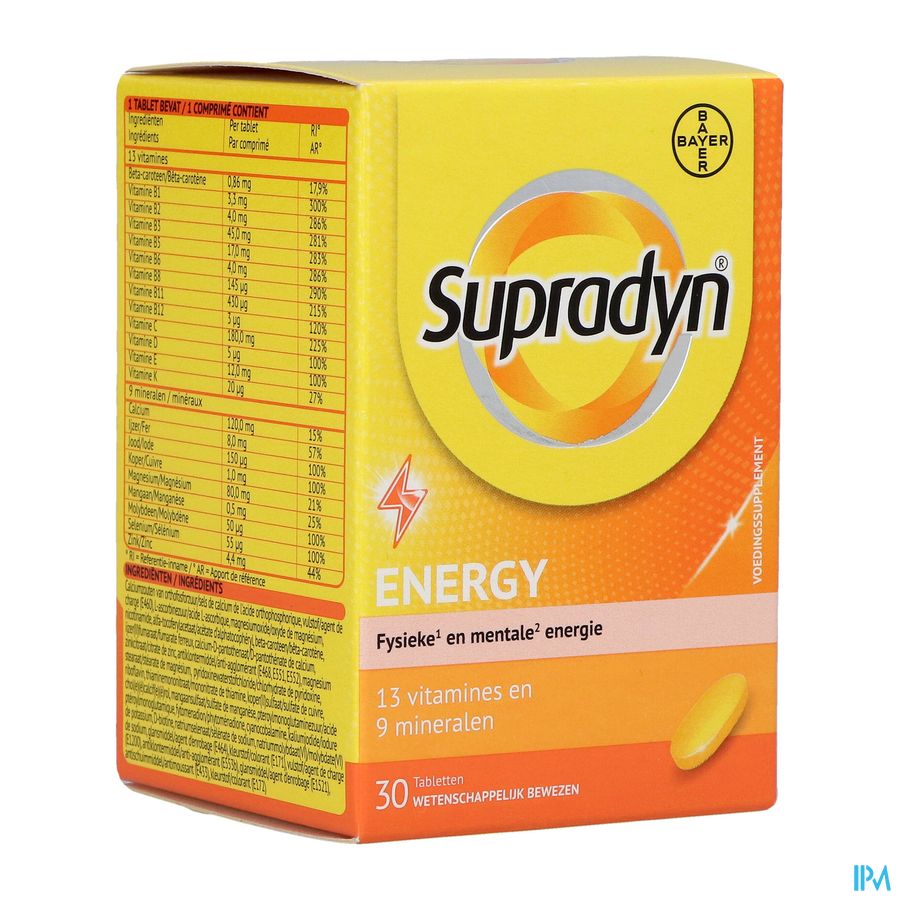 Supradyn Energy Comp 30 Nf Verv.3150265 Supradyn Energy Comp 30 Nf Verv.3150265
