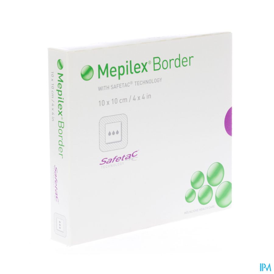 Mepilex Border Sil Adh Ster Nf 10,0x10,0 5 295300 Mepilex Border Sil Adh Ster Nf 10,0x10,0 5 295300