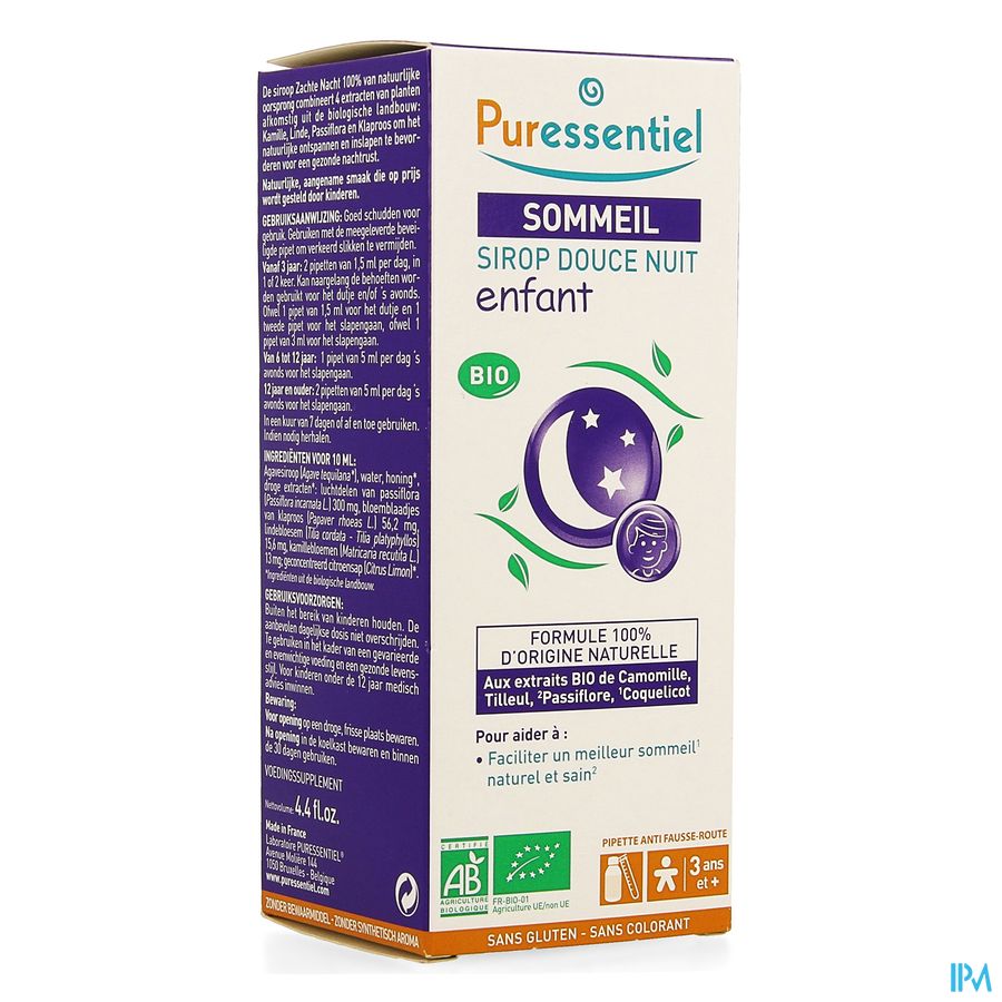 Puressentiel Sommeil Sirop Douce Nuit Enfant 125ml Puressentiel Sommeil Sirop Douce Nuit Enfant 125ml