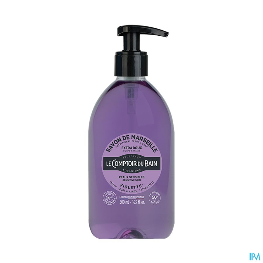 Lcb Zeep Vloeibaar Violet Z/palm Fl 500ml Lcb Zeep Vloeibaar Violet Z/palm Fl 500ml
