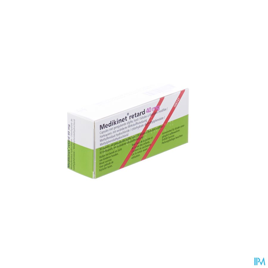 Medikinet 40mg Caps Retard 30 Medikinet 40mg Caps Retard 30