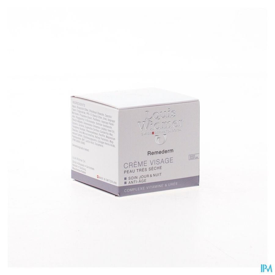 Widmer Remederm Creme Visage N/parf 50ml Widmer Remederm Creme Visage N/parf 50ml