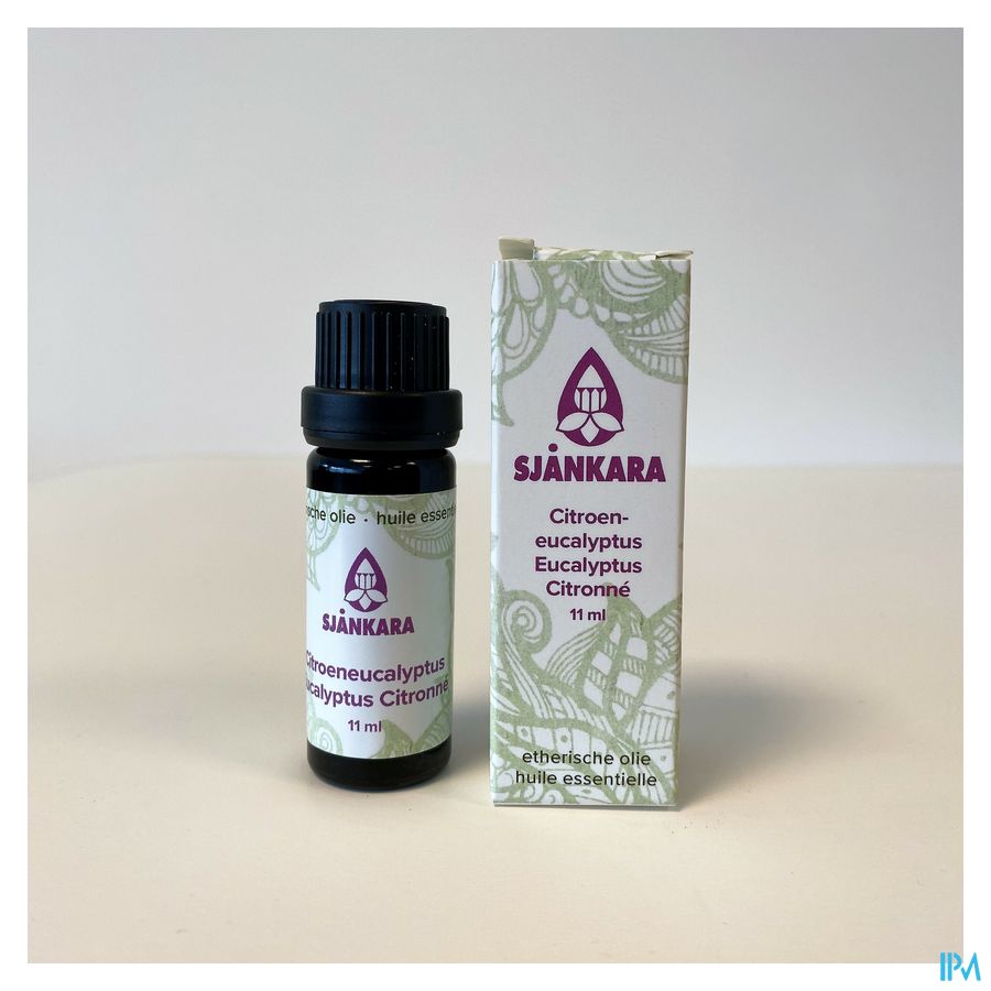 Sjankara Citroeneucalyptus Ess. Olie Bio 11ml Sjankara Citroeneucalyptus Ess. Olie Bio 11ml