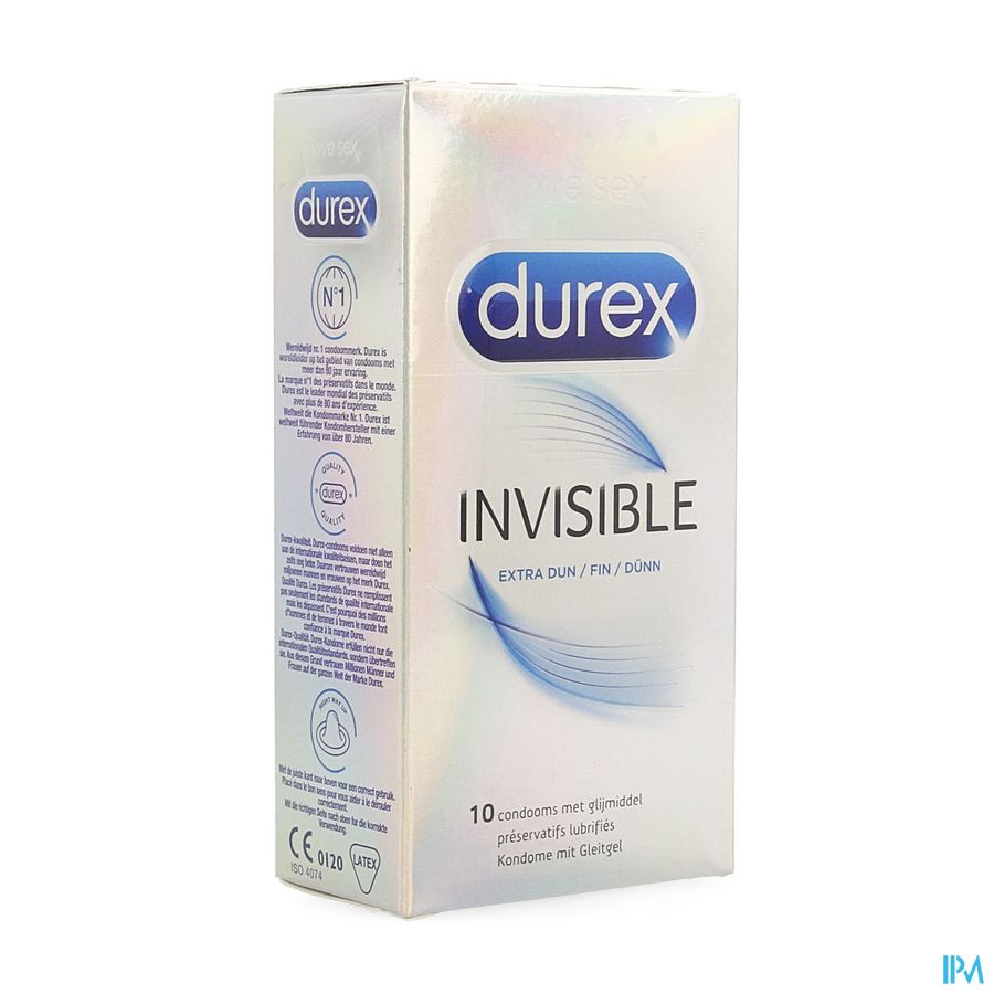 Durex Invisible Extra Fijn 10