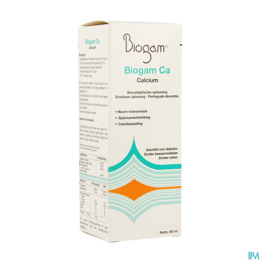 Biogam Ca Fl 60ml Biogam Ca Fl 60ml