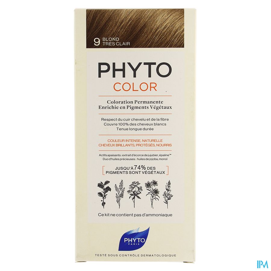 Phytocolor 9 Blond Tres Clair 2