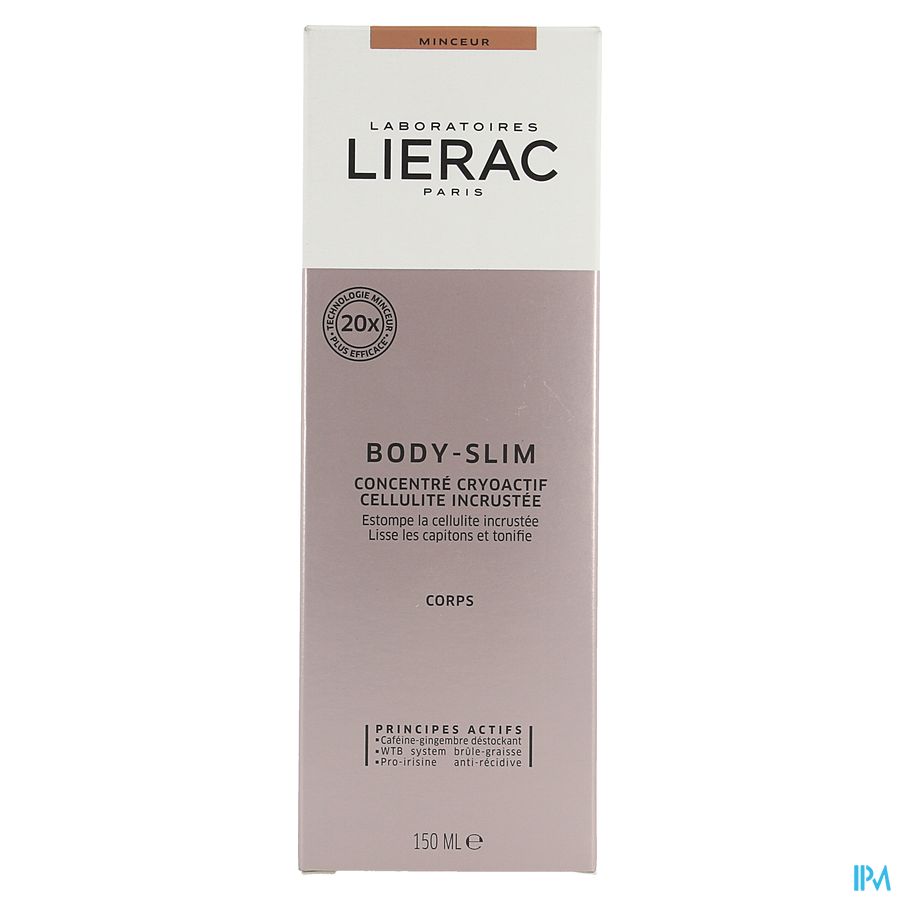 Lierac Body Slim Concentre Cryoactif Tube 150ml 4