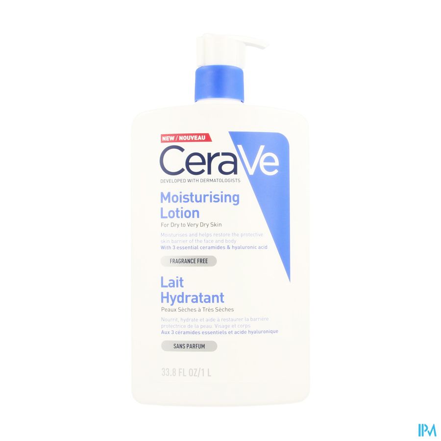Cerave Hydraterende Melk Pompfl 1l 1