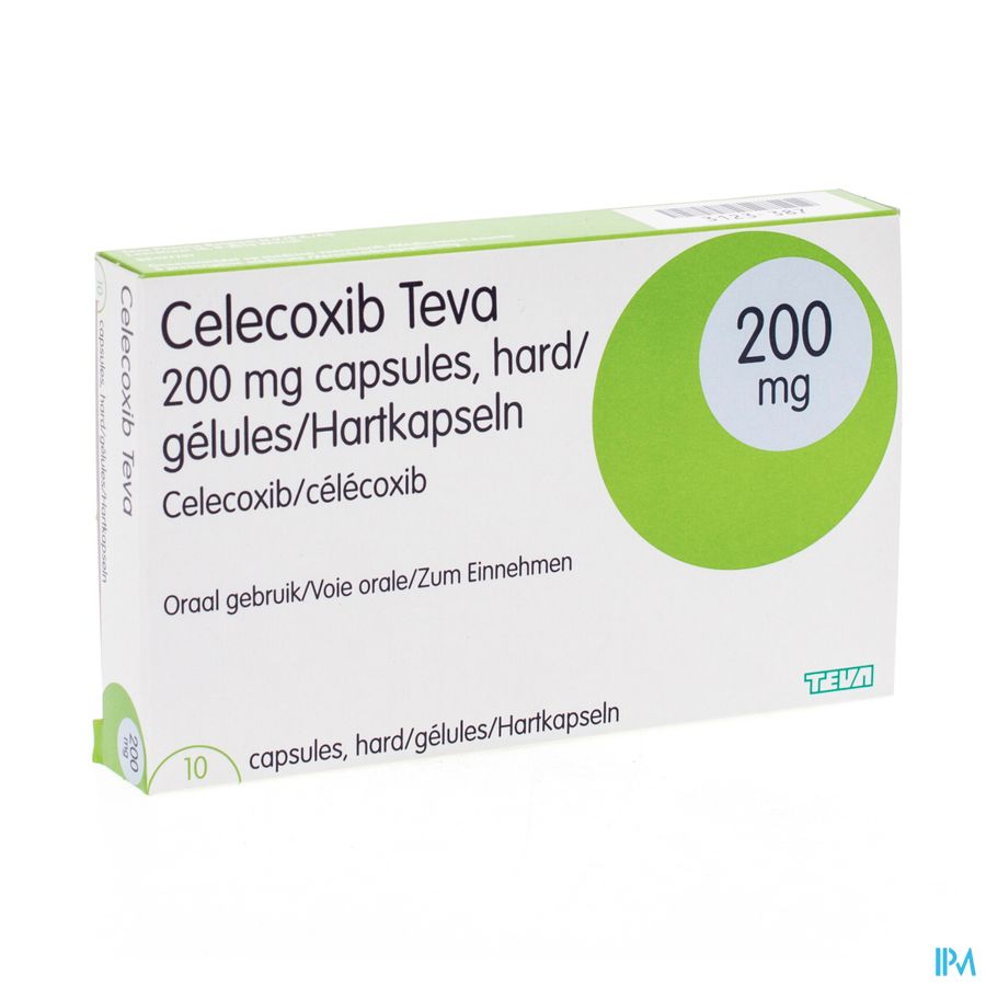 Celecoxib 200mg Teva Caps 10 Celecoxib 200mg Teva Caps 10