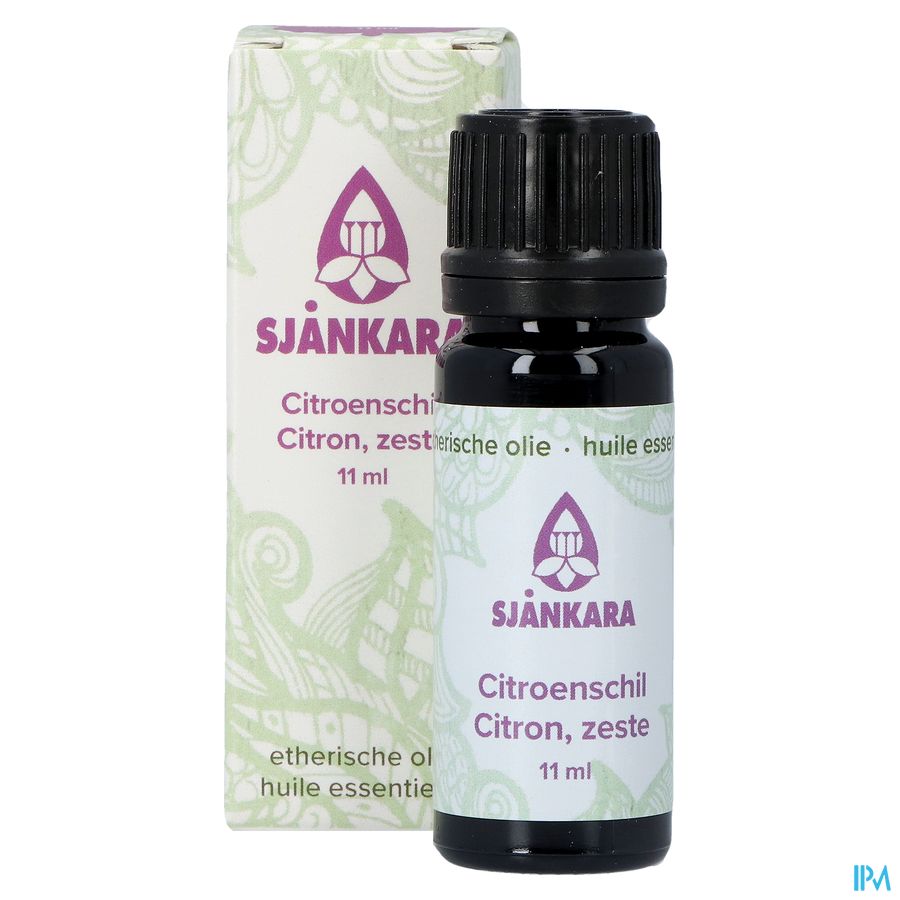 Sjankara Citroenschil Ess. Olie 11ml Bio 1