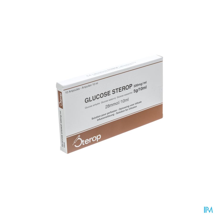Glucose 50 % Sterop 5g/10ml 10 Glucose 50 % Sterop 5g/10ml 10