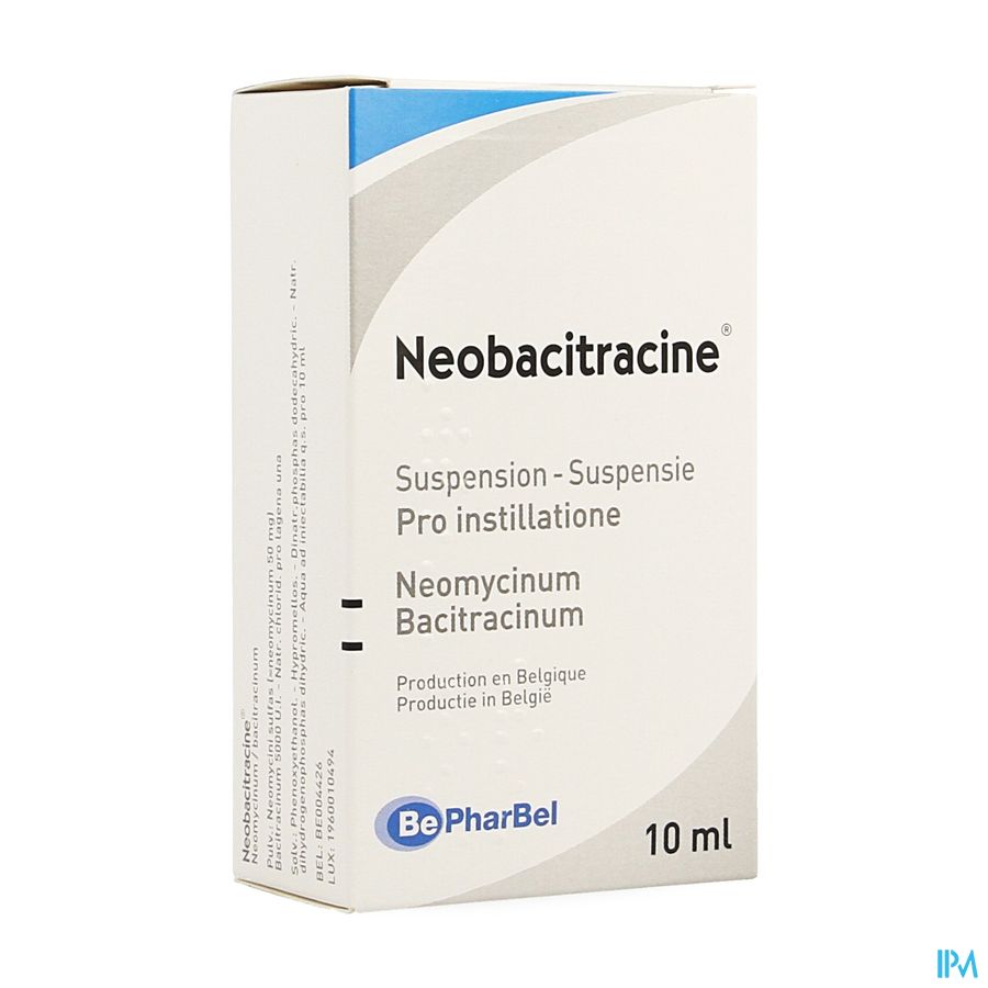 Neobacitracine Pro Instil 1 X 10ml Neobacitracine Pro Instil 1 X 10ml