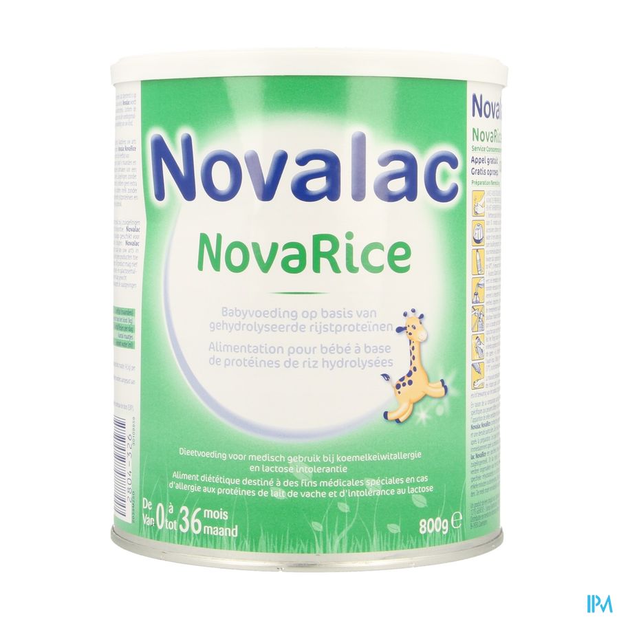 Novalac Novarice Pdr 800g Novalac Novarice Pdr 800g
