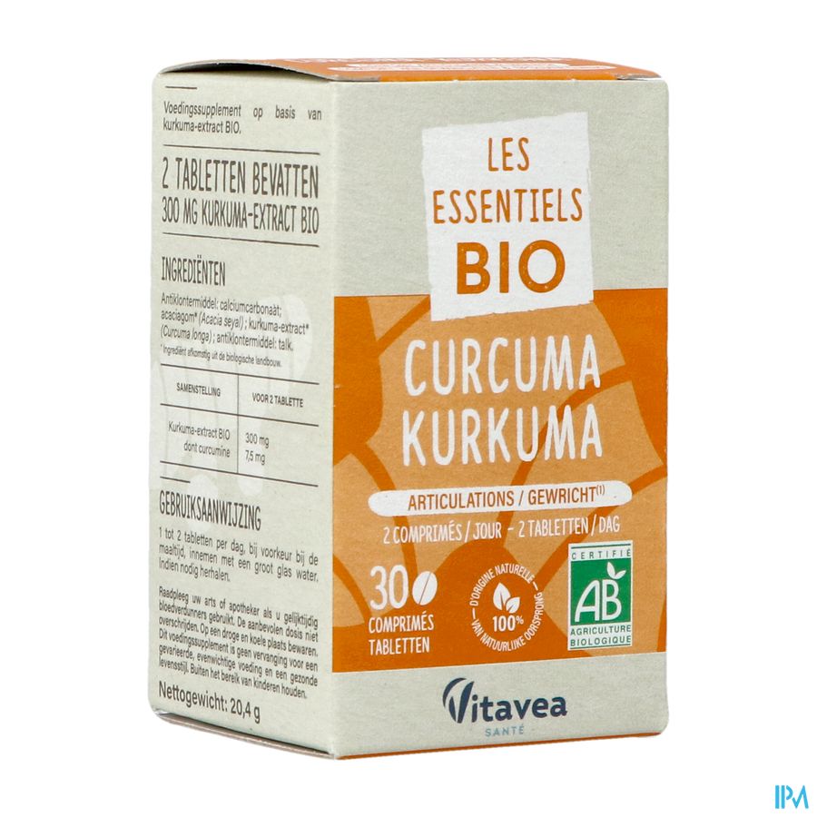 Vitavea Curcuma Bio Comp 30 Vitavea Curcuma Bio Comp 30