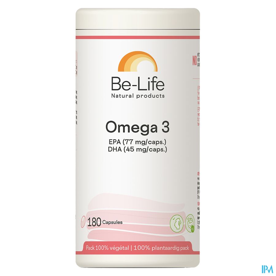 Omega 3 500 Be Life Caps 180 2