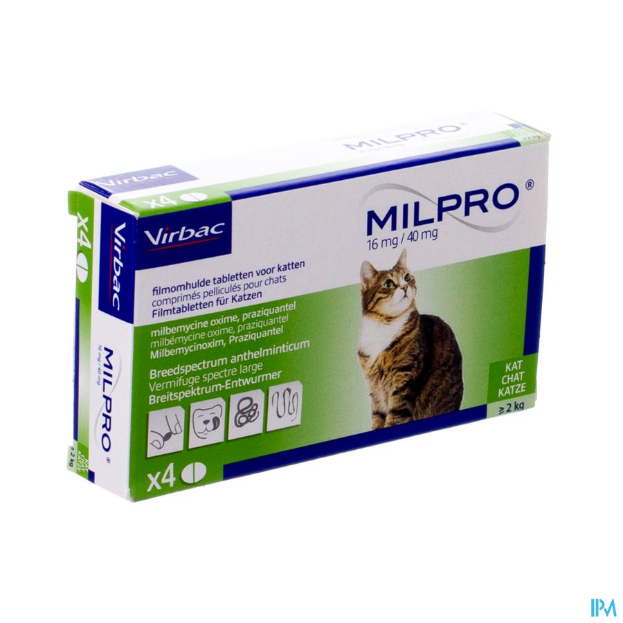 Milpro 16mg/ 40mg Kat Film Tabl 4