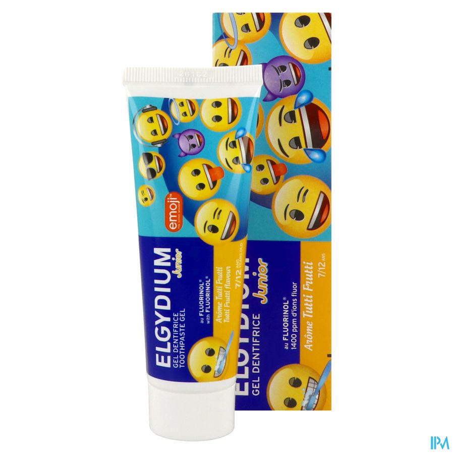 Elgydium Tandpasta Junior Emoji Tutti Frutti 50ml 13