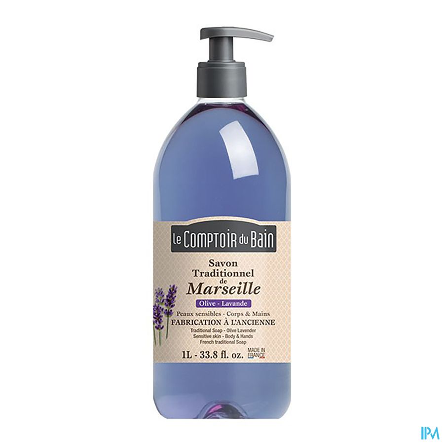 Lcb Savon Trad.marseille Olive-lavande 1l Lcb Savon Trad.marseille Olive-lavande 1l