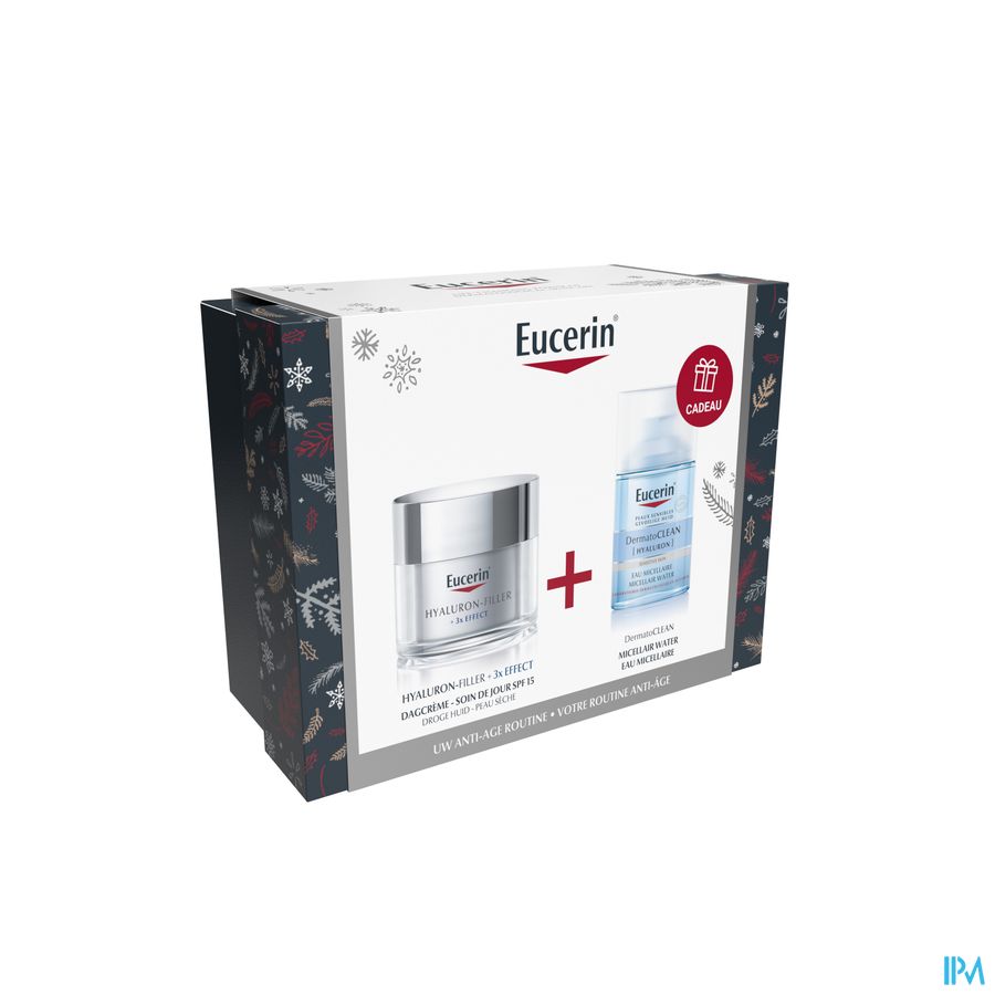 Eucerin Xmas Box Hyal.fil.3x Eff.50ml+derm.cl.100m Eucerin Xmas Box Hyal.fil.3x Eff.50ml+derm.cl.100m
