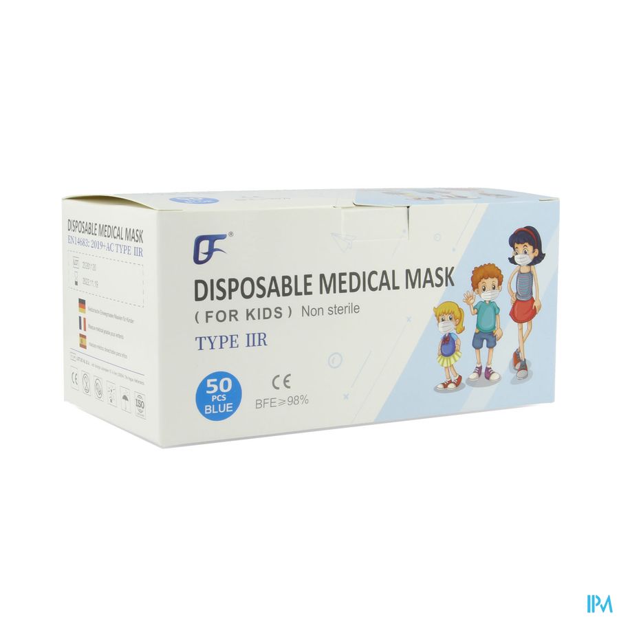 Mondmasker Medisch Kind Iir 50 Mondmasker Medisch Kind Iir 50